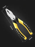 6 Inches Wire S Large Opening Stripping Industrial Grade Labor-saving Household Electrician Pliers
