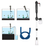 Electric Fish Tank Water Changer Sand Washer Vacuum Siphon Operated Gravel Cleaner Aquarium Cleaning Tool