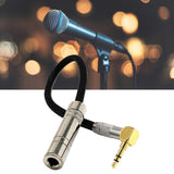 Lightweight Audio Cord Durable Wide Application High-quality 3.5mm to 6.5mm/6.35mm AUX Extension Cable