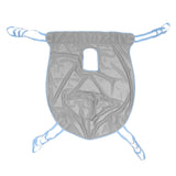 Patient Lift Sling Hole Design 4 Positions Patient Transfer Sling 230KG Capacity Breathable with Directional Grip for Hospital