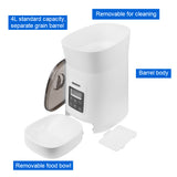 Fixed Time Amount Of Food 4L Pet Dispenser Travel Supply Automatic Dispenser For Cat And Dog New Pet Feeder Smart Slow Feeder