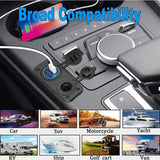 Port Socket GPS USB Outlet Fast Charge Adapter Versatile Boat Marine Charger For Truck Motorcycle