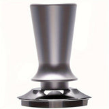 1pc 51/53/58mm Calibrated Espresso Tamper, Calibrated Coffee Tamper With Spring Aluminum Handle Stainless Steel Flat Base Coffee Mat