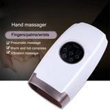 Electric Acupressure Hand Palm Massager with Air Pressure Heat Compression for Fingers Coldness Strain and Numbness Relief