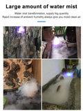 Mini LED Pumpkin Light er Water Fountain Pond Fog hine For Halloween Christmas Easter Party Festival Decoration