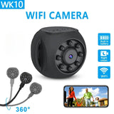 WK10 Mini Wifi Camera HD Micro Voice Comrecorders Cam Infrared Night Vision Recording DV Camcorder 1080P IPC