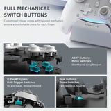 HE G5Pro Max Gaming Controller With Charging Dock RGB Wireless Gamepad Hall Effect Joystick Trigger For Switch PC Phone