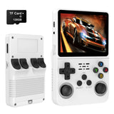 R36S Portable Classic Video Player with 3.5-Inch IPS Screen and 10000 Games - Ideal Gift for Kids & Adults