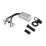 Electric Scooter Controller Panel Kit 48V 60V Controller Panel Handle Grip Kit for 22.5mm Handlebar
