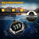 1 Pair LED Car Front Bumper Driving Fog Lights for 2002 - 2008 Dodge Ram 1500 & 2003 - 2009 Dodge Ram 2500/3500.