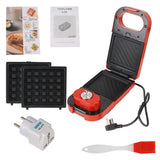 Multifunction Takoyaki Pancake Maker Baking Electric Timed Breakfast Machine Sandwich Waffle Maker Household