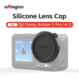 Silicone Cap Lens Case Accessories For DJI Osmo Action5 Pro