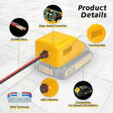 Step Down for 20V to 12V Power Wheel Adapter Inverter Automatic Buck Converter DC Voltage Regulator