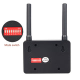 ZZQ8A black repeater 433MHz call button signal amplifier
