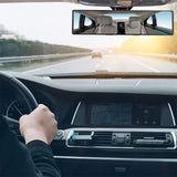 Large Vision Baby Wide Angle Convex Rearview Mirror Anti Glare Panoramic Auxiliary Monitor Car Accessories