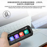 S8H Smart Voice Scan Translator Pen Multifunction Real Time Language Translation Business Travel Abroad Portable Dictionary New