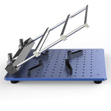170*170mm PCB Steel Mesh Solder Paste Precise Manual Small Screen Printing hine Table