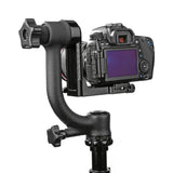 Aluminum Alloy Gimbal Tripod Head for Telephoto Lens Bird-watching Photography