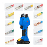Electric Pre-insulated Tube Type Bare Terminal Portable Tool Rechargeable Crimping