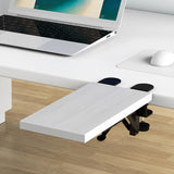 Height Adjustable Punch-free Foldable Arm Rest Universal Office Desk Extender Tray