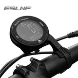 ESLNF Wireless Computer Waterproof Bicycle Odometer Multi Functional LCD Screen Cycg Mountain Bike Speedometer Meter