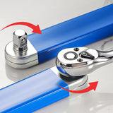 Professional Offset Extension with 1/2in 1/4in and 3/8in Drive Adapters Combination Torque Wrench 1/2 1/4 3/8 In.