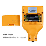 Coating 36 Car Parts Dry Film Paint Thickness Gauge Tester Meter for Aluminum Iron and Plastic Substrate