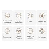 3 In 1 USB Flash Drive TYPE-C+Micro-USB+USB3.0 Mini Metal Stick U Disk Memory Card
