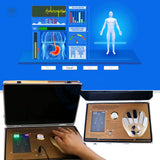 New resonance magnetic health testing Hand-touch quantum body analyzer for diagnosis