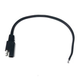 5pcs Power Automotive Extension 18AWG 300mm Plug Wire SAE Cable for Solar Battery, Car Battery