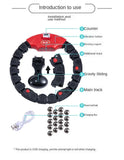 Smart Sports Hoop Weight Loss Adult Thin Waist Does Not Fall Off with Magnet Heating Belt Shaking hine