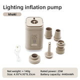 Portable Wireless Compressor, Mini Iator for Travel Outdoor Activities, Iates Air Mattresses and Swimming Rings