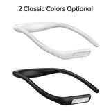 Neck Rechargeable Book Light with 3 Color Adjustable Brighess Eye-friendly Desk Lamp Bendable Arms for Reading
