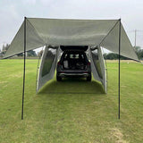 Outdoor Rear Extension Waterproof Trailer Camping Shelter Canopy Car Trunk Tent For CUVs, SUVs, Mini