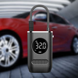 Electric Car Wireless Digital Display Air Compressor Portable Mini Self Propelled Tire Handheld Charging Pump