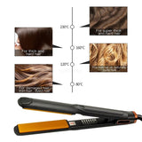 Professional Straightener Curler Titanium Ceramic Heating Plate Flat Hair Styling Curling Iron hair Straighting