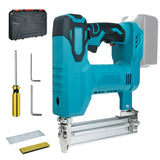 Cordless F32 Nail Electric Furniture Carpentry Tacker Stapler Woodworking Staple Gun For 18V Battery (No Battery)