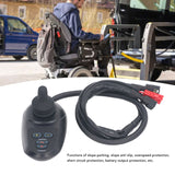 Electric Wheelchair Joystick Controller 45A DC24V Perfect Fit EABS Parking Fast Heat Dissipation for Replacement