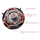 Permanent magnet all copper wire 500W Small Hydroelectric Generator Household AC 220V Silent Permanent Magnet Generator