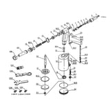Pneumatic Three-Jaw Heavy-Duty Handheld Vertical 2.4-4.8MM Rivet Gun Tool