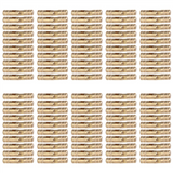 100Pcs Brass Concealed Barrel Hinges Jewelry Wood Boxes Cabinet Invisible Furniture Hinge 4X20mm