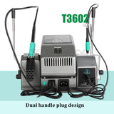 T3602 Soldering C115 C210 Tips Double Welding Rework Station for Cell-Phone PCB SMD IC Repair Solder Tool 450℃