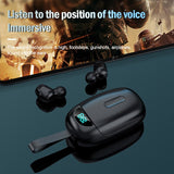TWS New Style Wireless Headset Binaural Mini Sports Intelligent LED Digital Display 5 Bluetooth Sound Quality