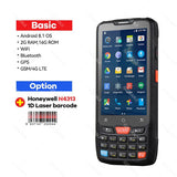 Handheld PDA 1D 2D Honeywell Barcode Scanner QR Code Reader Data Collector Terminal for Inventory Warehouse 4G GPS Android 8.1