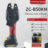 Electric Pre-insulated Tube Type Bare Terminal Portable Tool Rechargeable Crimping