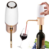 Electric Decanter USB Rechargeable Automatic Aerator Pump Dispenser for Red and White Wine Aeration