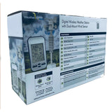 WS0232 Amall Wireless Weather Meter Sensor LCD Outdoor Wind Speed Direction Home Temperature And Humidity Monitoring