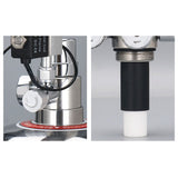 Stainless Steel Aquarium Regulator with Single/Double Pressure Gauge and Triple Filter Element - Solenoid Valve, EU/US Plug
