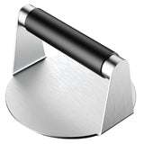 Smash Burger Press,Hamburger Smasher Tool Griddle, Stainless Steel Ham Patty Press,Grill Press for Smashburger