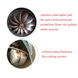 Miniature permanent magnet all copper wire 500 watts small hydroelectric generator home AC 220V mute